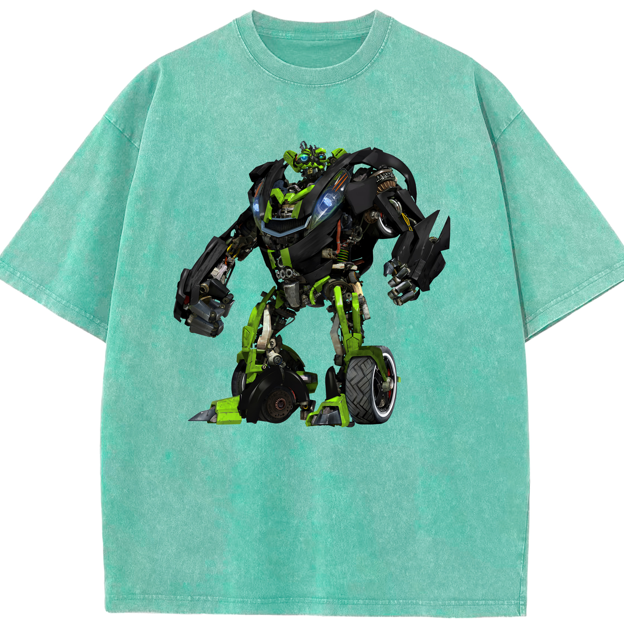 （画像用） Transformers トランスフォーマー 綿100% ヴィンテージ風 半袖Tシャツ（フロントプリント）